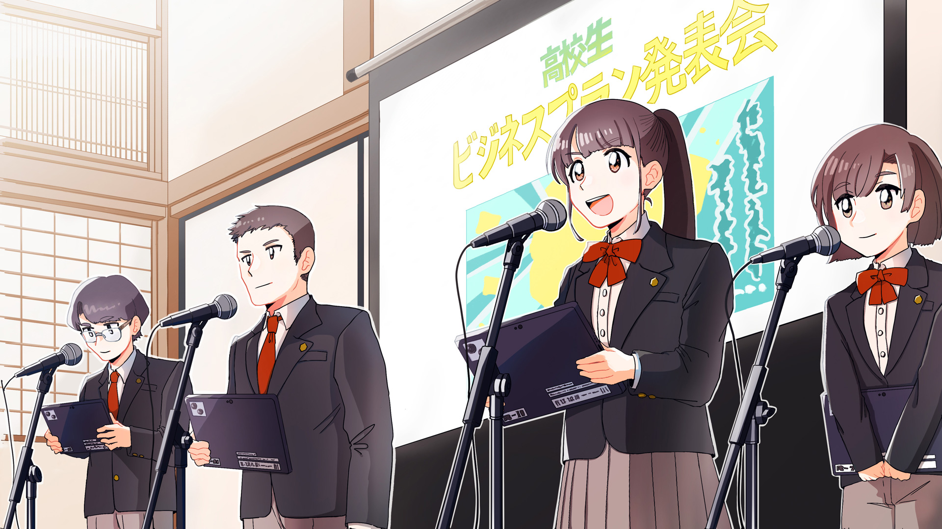 高校生ビジネス発表会